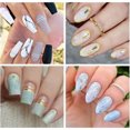 thumbnail image 3 of serony 10 Pieces/Set Manicure Sticker Stylish Colorful DIY Trimmable Adhesive Nail Art Pedicure Fingernail Decal Accessories, 3 of 8