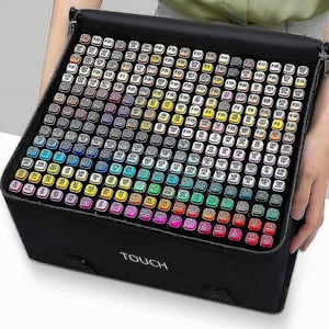 60 Pcs Artist Alcohol Markers Dual Tip Art Markers Permanent Alcohol Based Markers With Case For Adult Kids