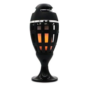 Yeacher LED Haut-parleur de flamme LED Stereo Bluetooth Haut-parleur Portable mains libres Appel haut-parleurs sans fil pour