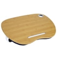 thumbnail image 1 of Portable Learning Writing Table Multifunction Bed Table, Laptop Desk, Cushioned Lap Tray Office Nap Pillow For Home Lap Table Outdoor Bed Table Blue, 1 of 8