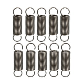 2 Ressorts De Tension En Acier Au Manganèse Noir – 2,5x18x90 Mm, Pour Porte De Four – Uxcell