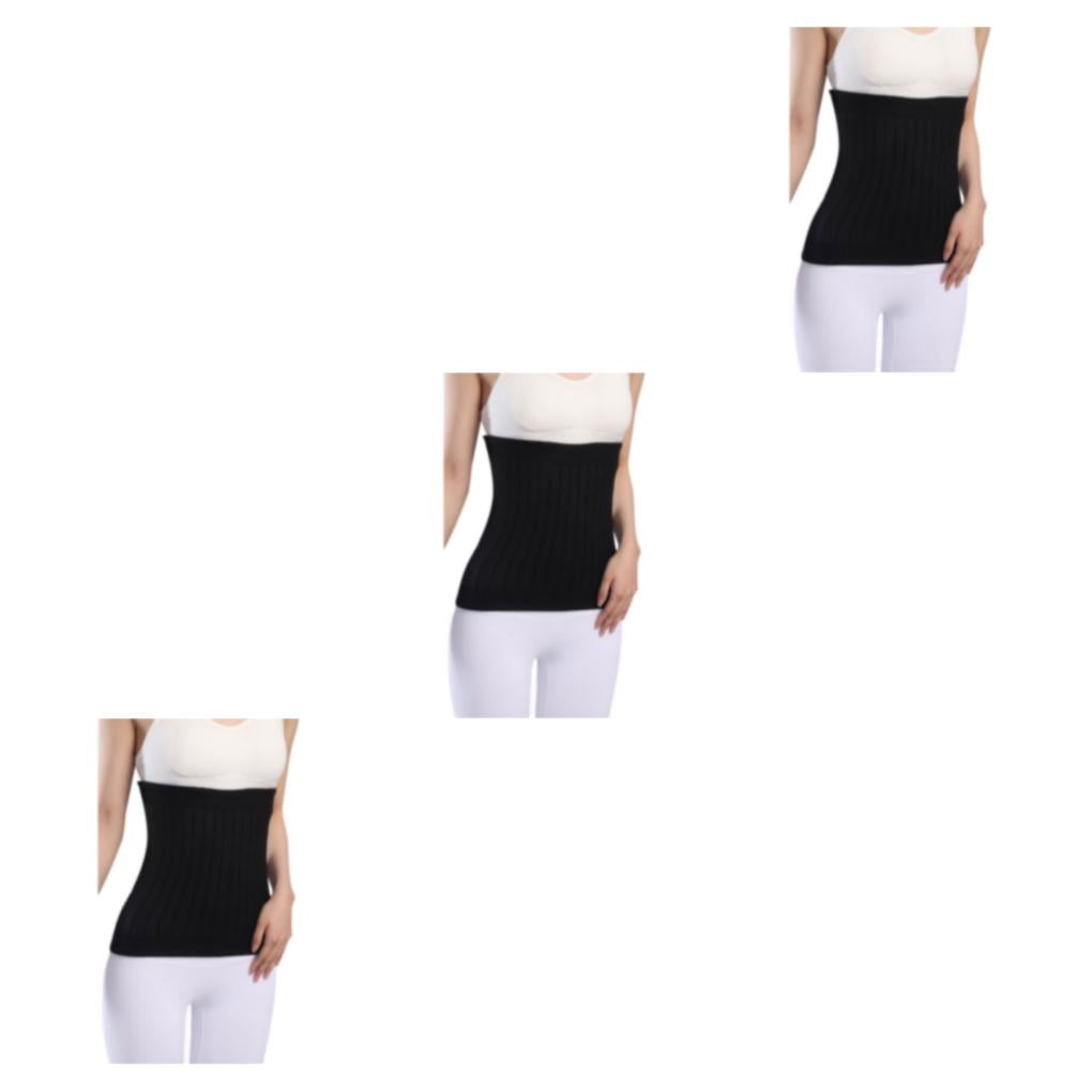 Thinsony Breathable And Moisture Absorbing Waist Back Support For Added Comfort Skin thicken black XL 3Set