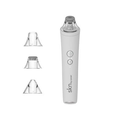 Skn by Conair Pore Purifier Advanced Microdermabrasion Tool, Cleansing and Exfoliating Tool, White, 1 Pk