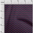 thumbnail image 1 of oneOone Georgette Viscose Fabric Chevron Ikat Printed Craft Fabric BTY 42 Inch Wide, 1 of 4