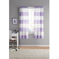 thumbnail image 1 of Mainstays Cabana Stripe 63" Rod Pocket Window Panel Pair, 1 of 3