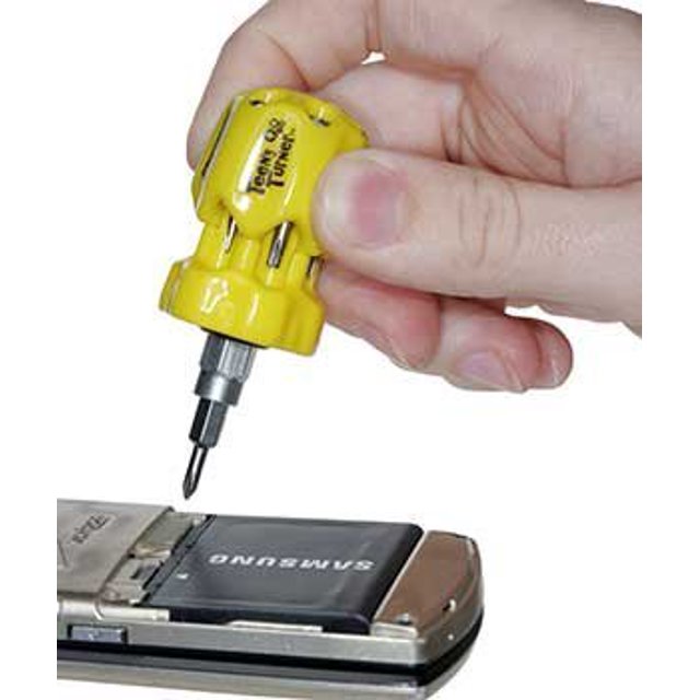 Picquic Zeli Teeny Turner™ 7 Bit Micro Screwdriver - Black