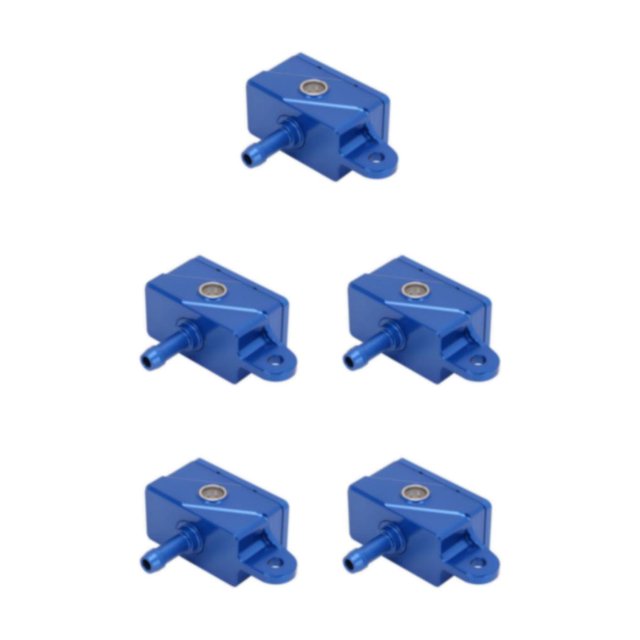ZheElen Motorcycle Rear Brake Master Cylinder Reservoir Cover Cap For Suzuki Fine Craftsmanship Powerful blue 5Set