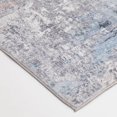 thumbnail image 3 of Tapis tissé bleu clair et gris clair Banburry, 3 of 7