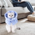 thumbnail image 2 of Cat Recovery Collar Soft Adjustable Cat Alternative Lightweight Fasteners Collars For Cats Puppies After Stop Licking And Daily Use, 2 of 6