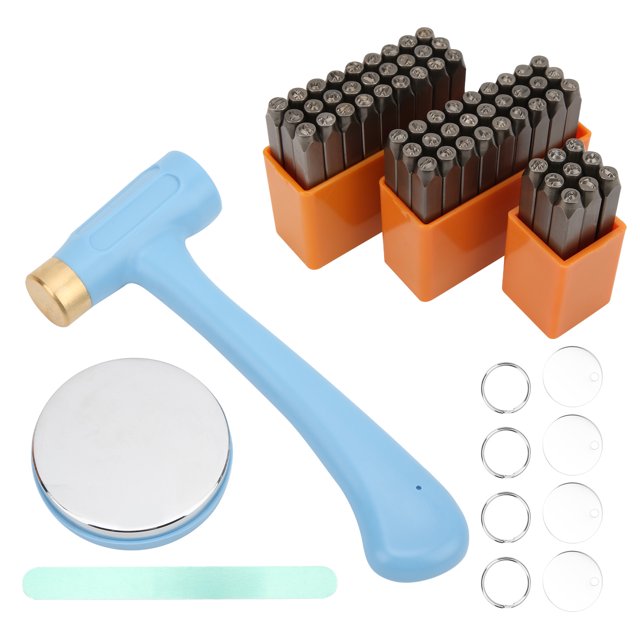 Kit de Estampage de Métal Durable Stable Robuste Pratique Grand Application Ensemble de Tampons de Polissage de Métal