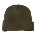 thumbnail image 2 of Bérets à Moins de 5 $ Bruns Unisexe Bonnet Tricoté Automne et Hiver Couple Simple Bonnet à Enfiler, 2 of 8