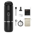 thumbnail image 3 of Cafetière Portative Machine à Espresso Électrique Compatible avec Capsules et Café Moulu Cafetière 2 en 1 pour Randonnée, VR, Randonnée, Bureau, 3 of 5