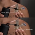 thumbnail image 3 of Wush Pro By Black Wolf- Deluxe Water Powered Ear Cleaner- Safe & Effective- Electric Triple Jet Stream 3 Pressure Settings For Ear Wax Buildup- Ear Wax Removal Kit- Wate, 3 of 7