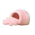 thumbnail image 3 of kurtrusly Pot de Miel Lit pour Chat Lit Doux avec Tapis Rose, 3 of 8