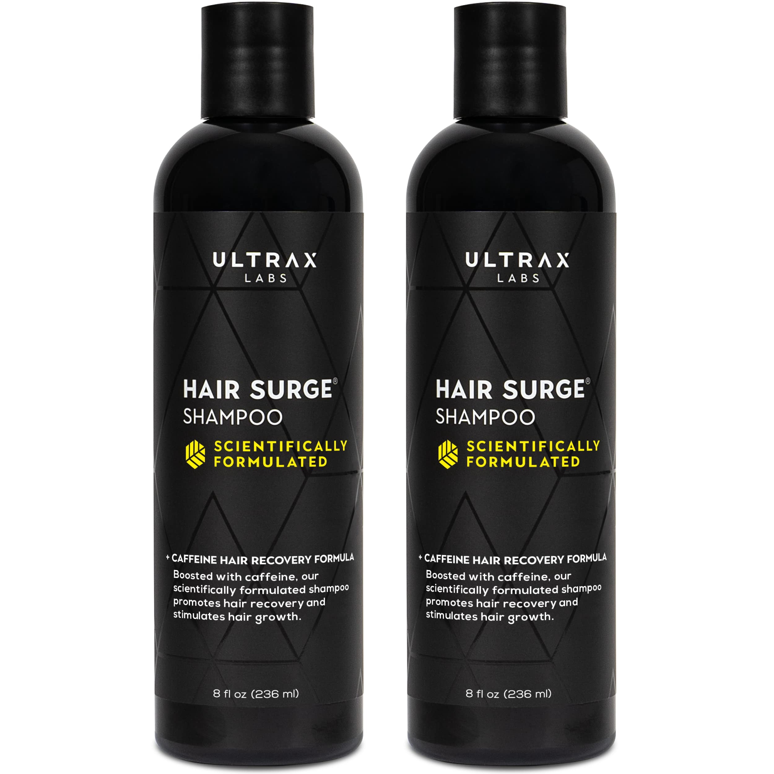 Ultrax Labs Hair Growth Shampoo for Thinning Hair and Hair Loss Shampoo for Women and Men Hair Surge 8oz. | 2 Pack