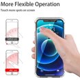 thumbnail image 4 of Vesmatity Colorful Cell Phone Ring Holder Stand 4 Pack Transparent Phone Ring Holder Clear Universal 360° Degree Rotation Finger Grip Ring Kickstand Compatible Various Mobile Phones or Phone case, 4 of 5