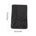 thumbnail image 3 of Aodebiao Premium Lambskin Sofa Armrest & Headrest Cushion Set with Storage Pockets - Waterproof, Scratch-Resistant - Fits Most Chairs (22.5x15 Inches, 6 Colors), 3 of 6