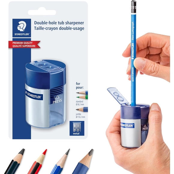 Staedtler Double Hole Manual Pencil Sharpener