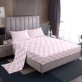 thumbnail image 1 of Erosebridal Plaid Buffalo Sheet Set Queen, Checkered Bedding Sets Queen Size, Rectangle Room Decor 4-Piece, 1 of 7