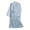 Light Blue, variant on Amzcrzy Mens Robe Solid Color Warm Flannel Men's Bathrobes Fashion Long Sleeve Drawstring Men's Sleepwear with Pocket M