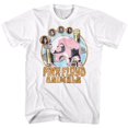 thumbnail image 1 of Pink Floyd Circle Pig White Adult T-Shirt, 1 of 2
