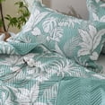 thumbnail image 3 of Kingrest Cotton Quilt Set Queen Size, Lightweight Pattern Comforter Set, Oversized Bedspread Coverlet Quilted Bedding Set, 3 of 9