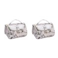 thumbnail image 1 of QualitChoice Modèle Sac Cosmétique Commode Femmes Sac de Rangement Sac de Transport Contenant Conteneur de Retenue Organisateur de Maquillage de Voyage Type 2 2Set, 1 of 6