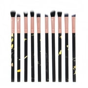 EGNMCR 10 Pcs Makeup Brush Set Face Eye Shadow Eyeliner Blush Make Up Brush