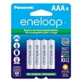 thumbnail image 1 of Panasonic eneloop AAA Ni-MH Pre-Charged Rechargeable Batteries - 4 Pack, 1 of 5