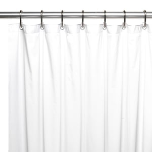 Shower Curtain Liner Curtains PEVA Shower Curtains Waterproof, Eco-Friendly for Bathroom - 72 x 72, Clear