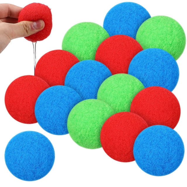 50 Pcs Balles d'Eau Réutilisables Balles Anti-Éclaboussures Balles Rebondissantes Balles Absorbantes