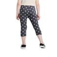 thumbnail image 2 of George Girls' Printed Capri Legging, 2 of 6