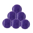 thumbnail image 4 of Almencla 6 Pcs Balles de Tennis Pratique Entraînement Résistantes à l'Usure pour Jeux Extérieur Intérieur, 4 of 8