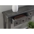 thumbnail image 3 of Console Longue LaMonica, Gris, 3 of 9