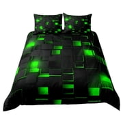 Duvet Cover Queen Size,3-Piece Bedding Duvet Cover Set for Bedroom and Home
