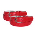 thumbnail image 1 of CTM® Ceinture Habillée en Cuir 1 1/8 Pouce (Lot de 2) (pour Femmes), 1 of 3