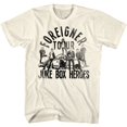 thumbnail image 1 of Foreigner Juke Box Heroes T-Shirt Naturel pour Adulte G, 1 of 2