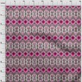 thumbnail image 3 of oneOone Viscose Chiffon Fabric Geometric Ikat Printed Craft Fabric BTY 42 Inch Wide, 3 of 4