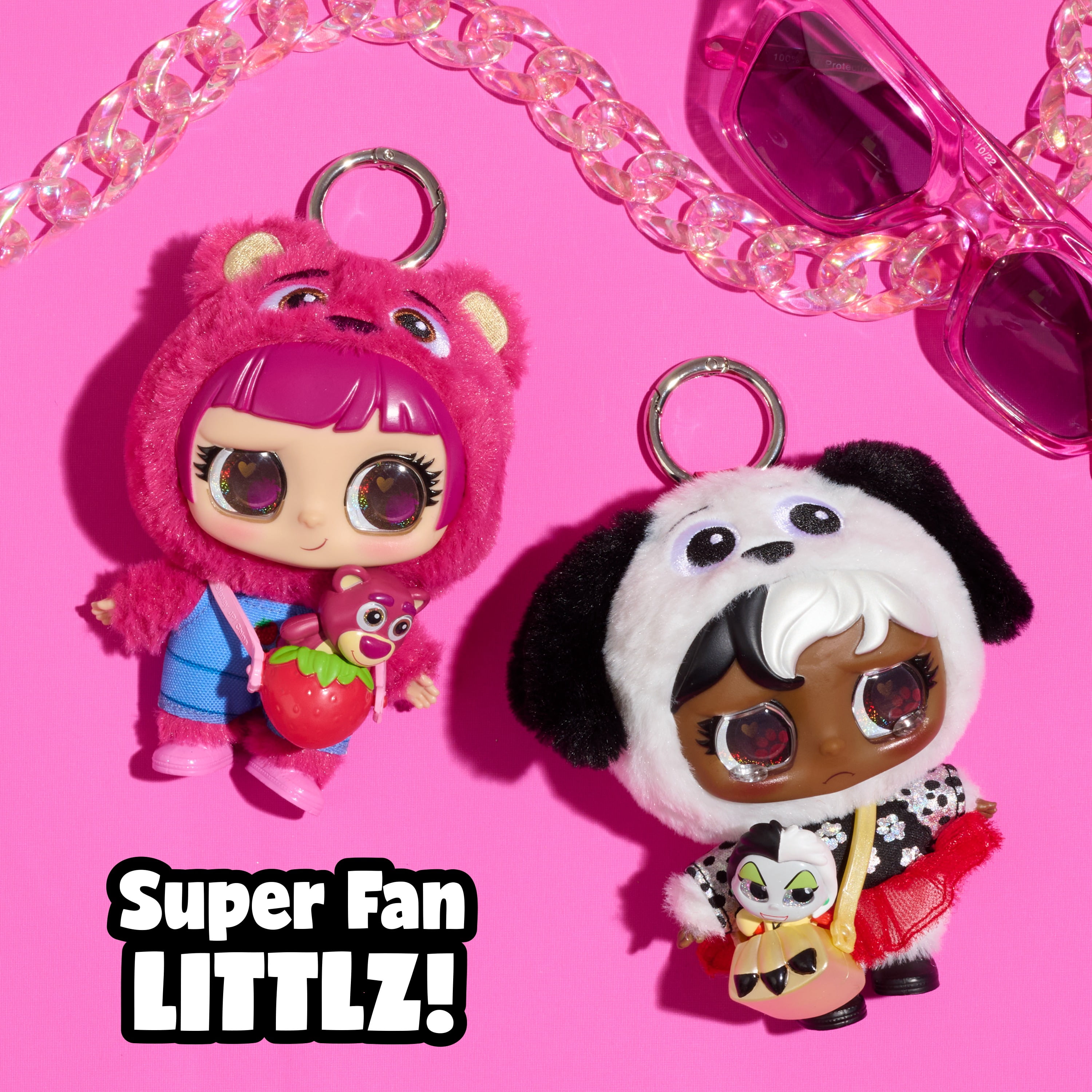 Disney Doorables ADOORBS! Littlz en peluche vinyle avec attache à clip