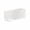 White, variant on PEONAVET Bathroom Organizer Hair Tool Organizer Bathroom Organizer For Hair Tools Bathroom Organizer Basket Hair Supplies Organizer Storage Hair Dryer Wall Mount No Drilling