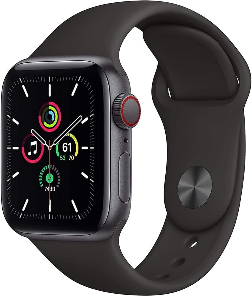 Refurbished Apple Watch SE (2020) 1st Gen 40mm A2353 (GPS + Cellular) Space Gray (Grade A)