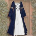 thumbnail image 2 of Babysbule Robe pour Femmes Liquidation Robe Vintage Classique Médiévale Longueur au Sol Renaissance Gothique à Manches Longues, 2 of 4