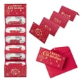 thumbnail image 2 of Gift Cards Christmas Christmas Red Envelope 6 Card Christmas Surprise Party Red Envelope Money Box - Holiday Gift Storage Christmas Gift Card Birthday, 2 of 9