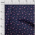 thumbnail image 1 of oneOone Polyester Lycra Fabric Leaves & Flower Floral Decor Fabric Printed BTY 56 Inch Wide, 1 of 4