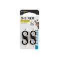 thumbnail image 1 of Nite Ize S-Biner Microlock - Carabiner clip - black (pack of 2), 1 of 2