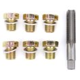thumbnail image 3 of Oil M13 X 1.25MM Oil Drain Plug Tap Thread Repair Kit Oil Pan Screws Rethread Tool, 3 of 8