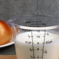 thumbnail image 3 of Clear Plastic Measuring Cup With Scale Small Baking Kitchen Measuring Cup Food Grade Water Cup Milk Measuring Cup With Handle, 3 of 3