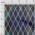 thumbnail image 2 of oneOone Viscose Chiffon Medium Blue Fabric Argyle Sewing Craft Projects Fabric Prints By Yard 42 Inch Wide, 2 of 4