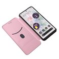 thumbnail image 5 of Étui pour Google Pixel 7 Pro 5G, Étui Folio à Rabat Magnétique en Cuir Fibre de Carbone avec Porte-Cartes et Support, 5 of 5
