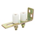 thumbnail image 2 of Nylon Guide Roller for Sliding Gate with LShaped Steel Post Bracket Golden 1.5 Inch Diameter, 2 of 8